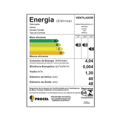 Ventilador de Coluna com 8 Pás 170W Britânia Maxx Force BVT451 Preto