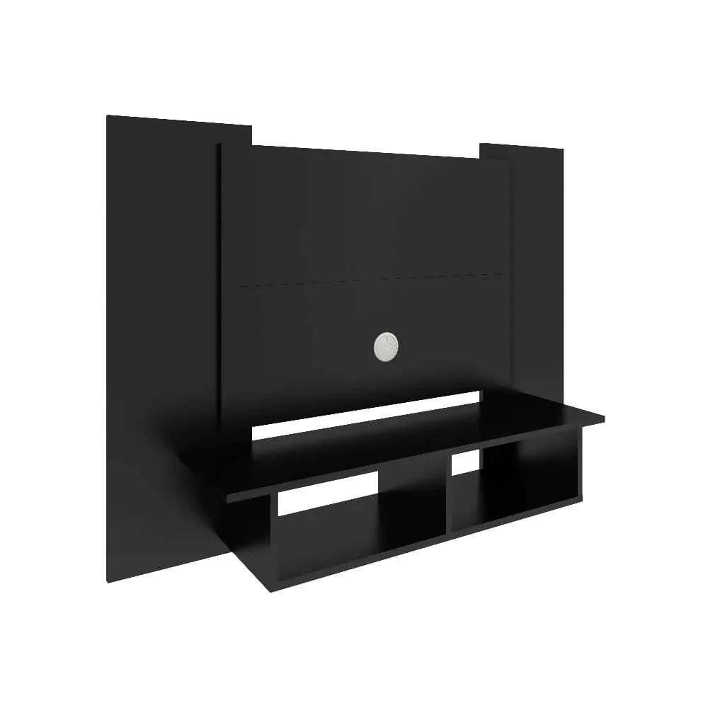 Painel para TV até 40" Fellicci P600 com 2 Nichos Preto SE