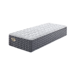 Colchão de Molas Solteiro Ecoflex Intense 88x188x35cm Azul