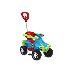 Mini Moto Elétrica Infantil 6V Lambreta Bandeirante 2904 Turquesa