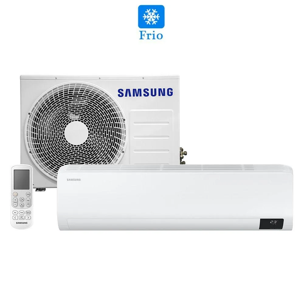 Ar Condicionado Split Samsung Digital Inverter Ultra 22000 BTUs Frio 220V AR24BVHZCWKXAZ