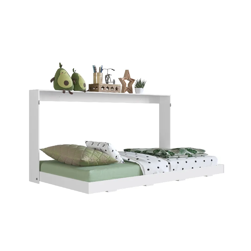 Cama Articulável Art In Móveis Horizontal Solteiro CS090 Branco SE