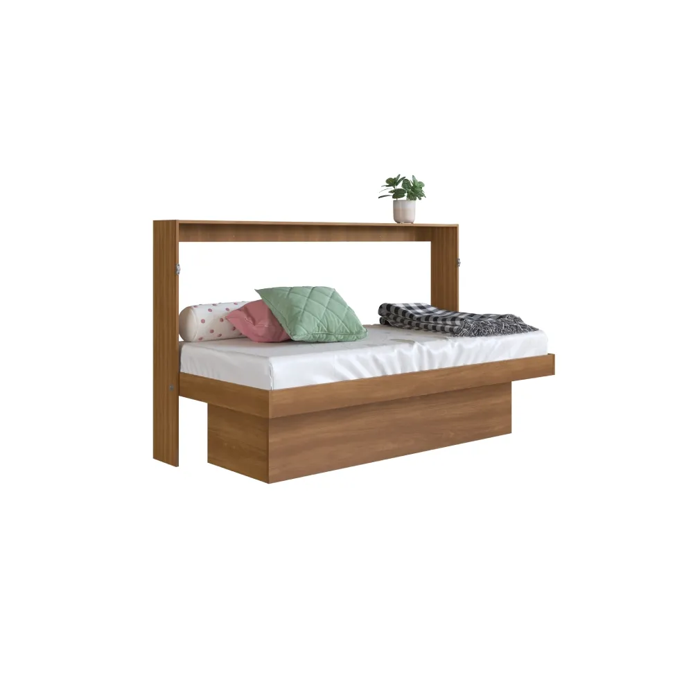 Mini Cama Articulável Art In Móveis CE070 Nogal SE