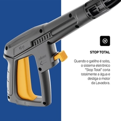 Lavadora de Alta Pressão 1.500W Bico com Jato Regulável Wap Ousada WL-2610 Cinza