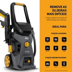 Lavadora de Alta Pressão 1.500W Bico com Jato Regulável Wap Ousada WL-2610 Cinza