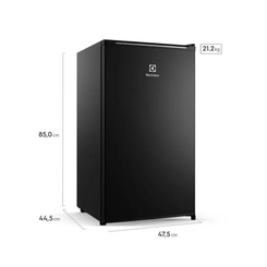 Frigobar 1 Porta 90L Cycle Defrost Electrolux Efficient EM90B Preto