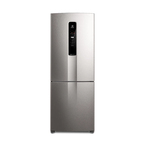 Geladeira 2 Portas Frost Free Inverter 490L Electrolux IB7S Inox Geladeira 2 Portas Frost Free Inverter 490L Electrolux IB7S Inox
