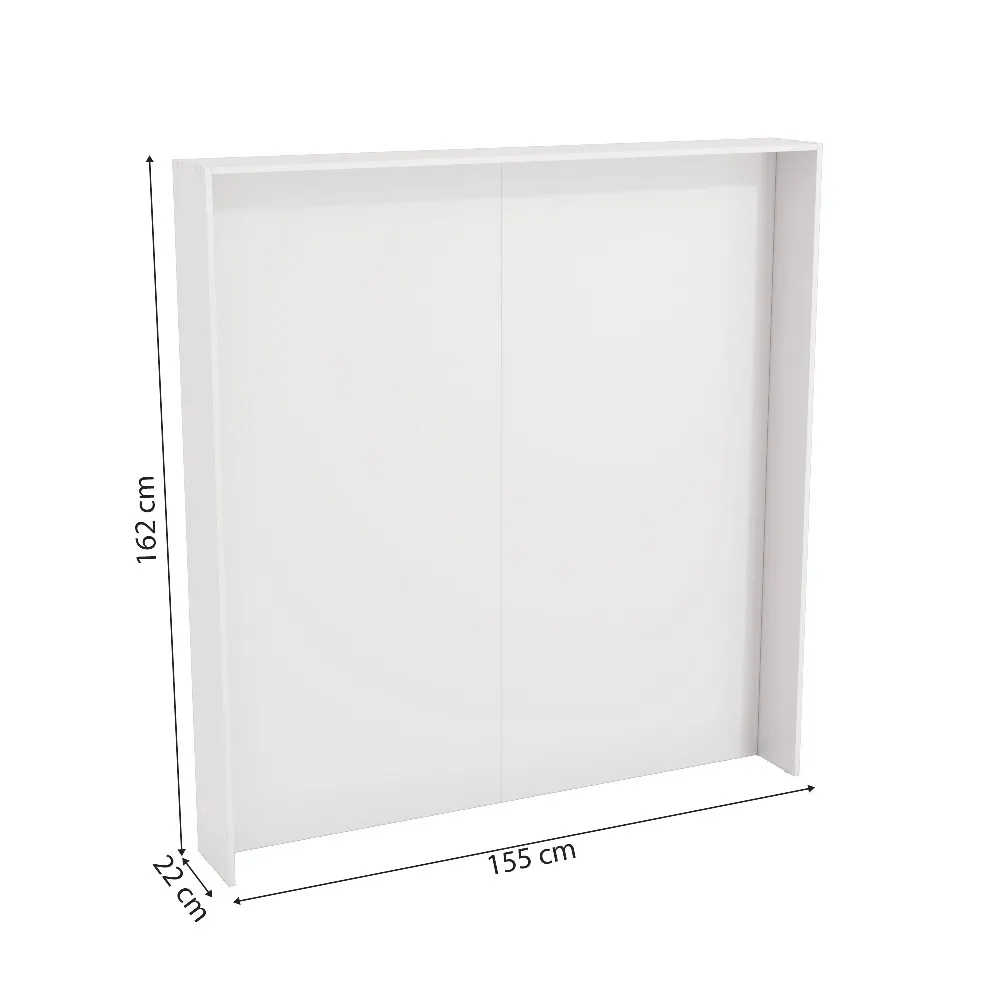 Painel Cabeceira Kappesberg Adapt N545 Branco SE