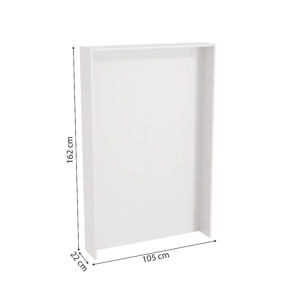 Painel Cabeceira Kappesberg Adapt N544 Branco SE