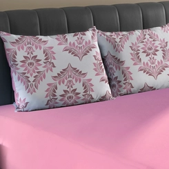 Jogo de Lençol Queen Size 3 Peças Edromania Lamour Rosa
