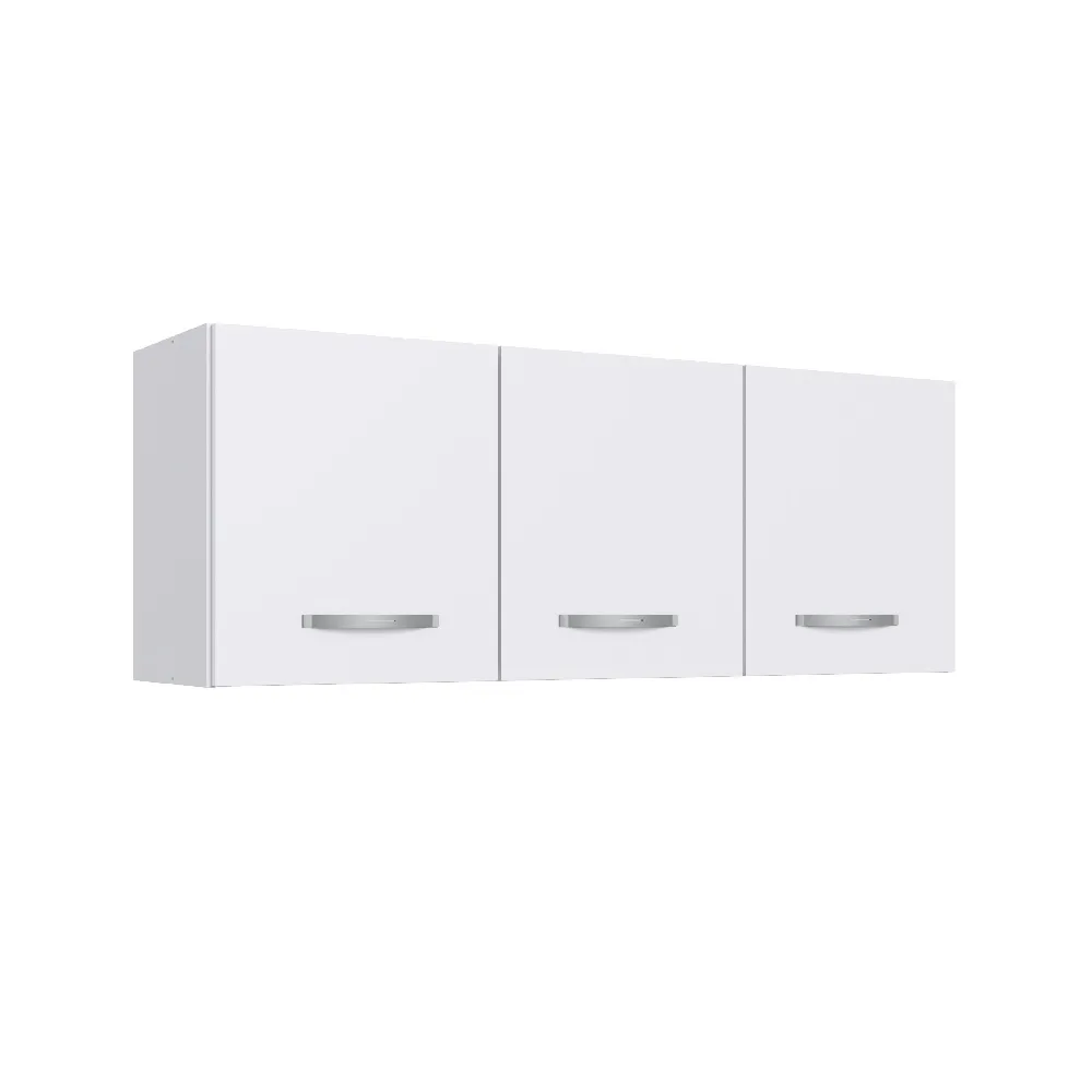 Aéreo 120CM Decibal New Joy 3 Portas Branco Brilho