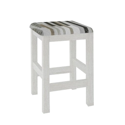 Conjunto com 4 Banquetas Baixas Móveis Canção T93 2904.054 Canela Ártico