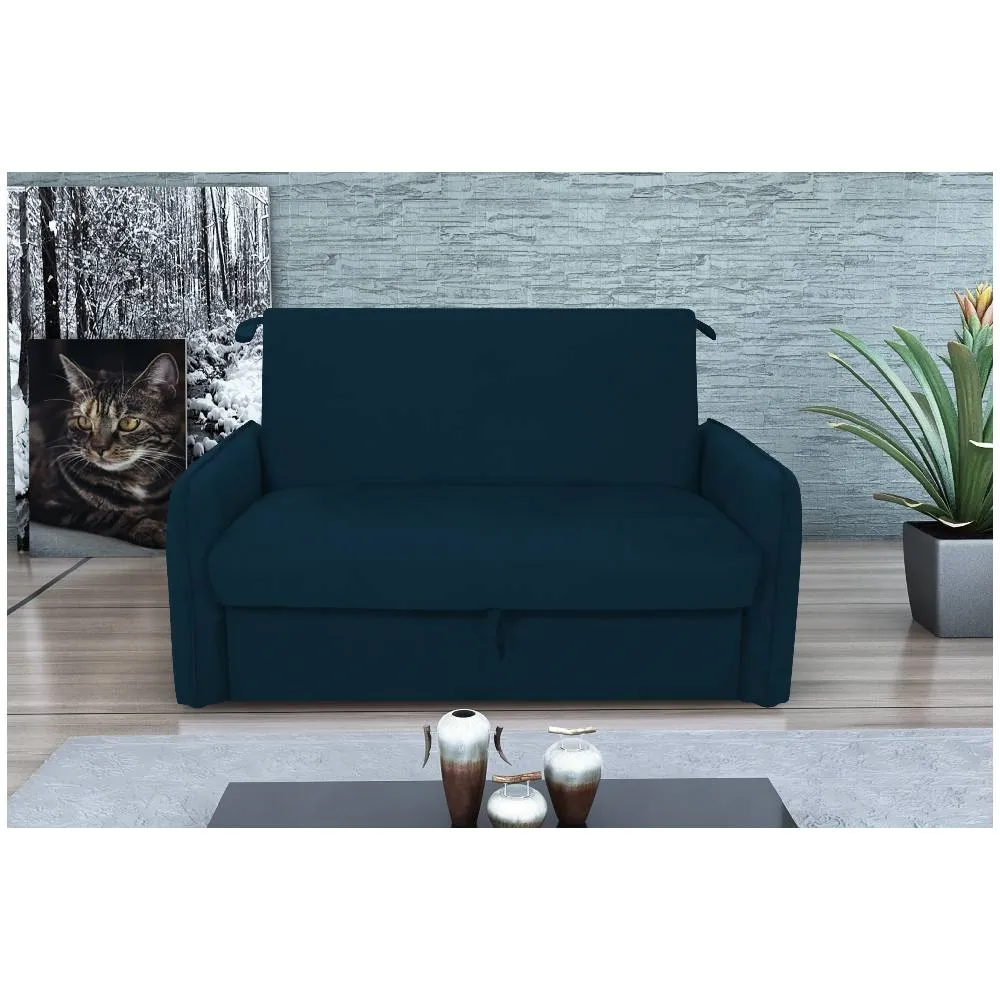 Vira-Cama 2 lugares Zaia Matrix 00569.0 Azul SE