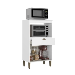 Balcão 70cm 2 Portas THB Moderna CM136 Branco