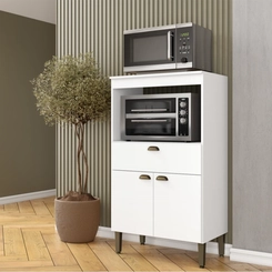 Balcão 70cm 2 Portas THB Moderna CM136 Branco