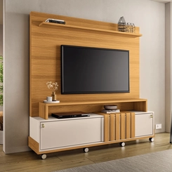 Home para TV até 65" HB Móveis Bold Cinamomo/Off White