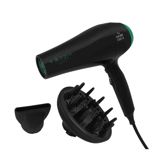 Secador de Cabelo 2.100W 2 Temperaturas Gama Babosa 2810 Preto