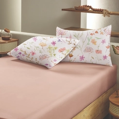 Jogo de Lençol 3 Peças King Size Altenburg Florestal Rosê