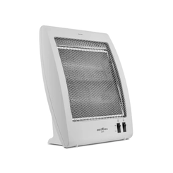 Aquecedor Elétrico Halógeno 800W 2 Potências Britânia AB800B Branco
