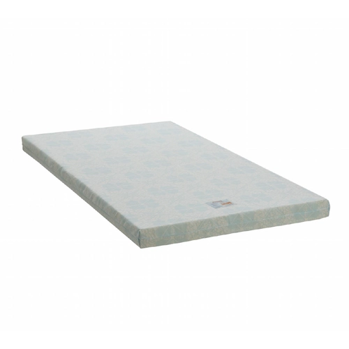 Colchonete de Espuma Dobrável 78cm Ortobom Branco/Azul