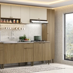 Paneleiro 1 Prateleira THB Magnolia CM290 Naturale