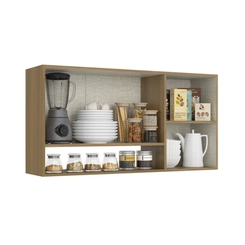 Aéreo 120cm THB Magnólia 3 Portas CM622 Naturale/Off White