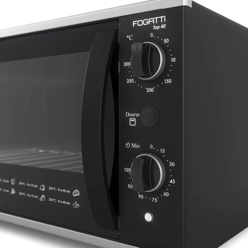 Forno Fogatti Top 40 10054979 40L Black