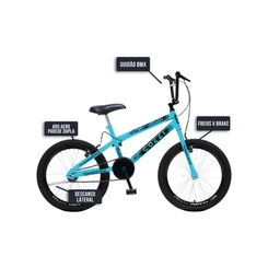 Bicicleta Aro 20 Colli Max Boy Infantil Azul