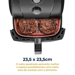 Fritadeira Elétrica Sem Óleo AirFryer 5,5L 1.500W Britânia BFR50 Preta