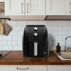 Fritadeira Elétrica Sem Óleo AirFryer 5,5L 1.500W Britânia BFR50 Preta