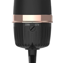 Escova Secadora 4 em 1 Desmontável 1.200W Cadence Uau ESC800 Preta Bivolt