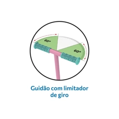 Patinete Infantil 3 Rodinhas Bandeirante Meu 1º Patinete 1563 Rosa