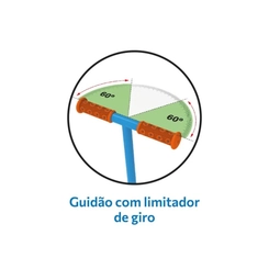 Patinete Infantil 3 Rodinhas Bandeirante Meu 1º Patinete 1562 Azul