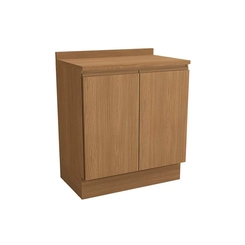 Balcão 80cm Kappesberg Ciela 2 Portas R625 Canela