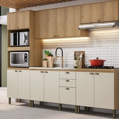 Aéreo 120cm THB Finesse 2 Portas CF110 Capuccino