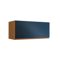 Aéreo 80cm Kappesberg Ciela 1 Porta R648 Canela/Azul Profundo