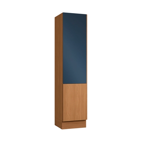Paneleiro 50cm Kappesberg Ciela 5 Prateleiras R628 Canela/Azul Profundo