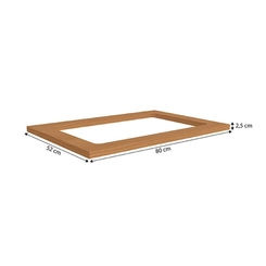 Tampo para Cooktop Balcão 80cm Kappesberg E608 Canela