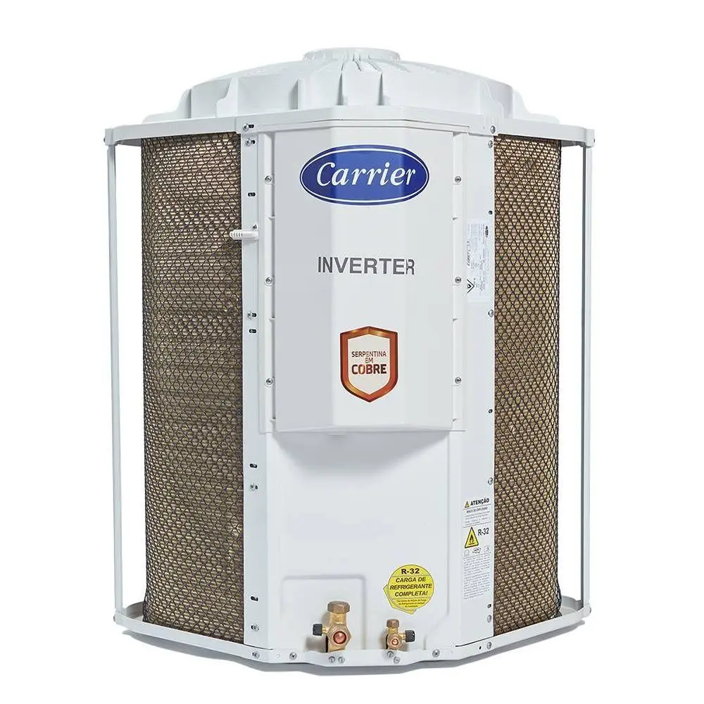 Ar Condicionado Split Cassete Carrier 4 Vias 36000 BTUs Quente e Frio Inverter 220V Monofásico 38CQVD36515MC