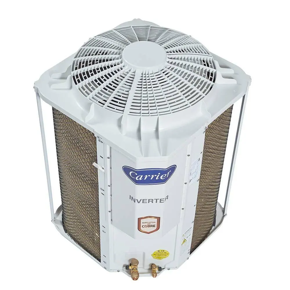 Ar Condicionado Split Cassete Carrier 4 Vias 36000 BTUs Quente e Frio Inverter 220V Monofásico 38CQVD36515MC