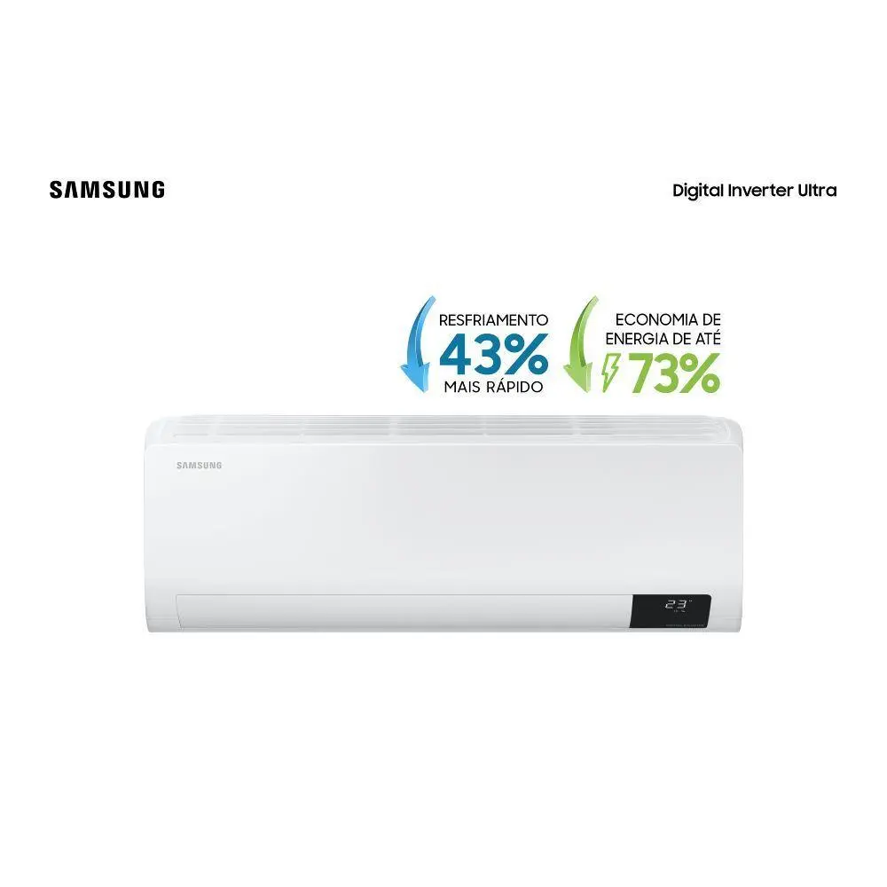 Ar Condicionado Split Samsung Digital Inverter Ultra 18000 BTUs Frio 220V AR18CVHZAWKXAZ