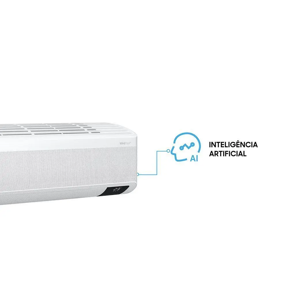 Ar Condicionado Split Inverter Samsung WindFree Connect 18000 BTUS Frio 220V AR18CVFAAWKNAZ