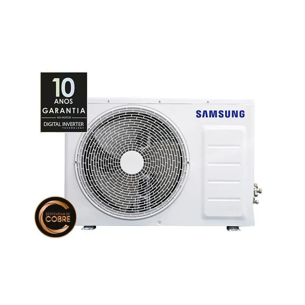 Ar Condicionado Split Inverter Samsung WindFree Connect 18000 BTUS Frio 220V AR18CVFAAWKNAZ