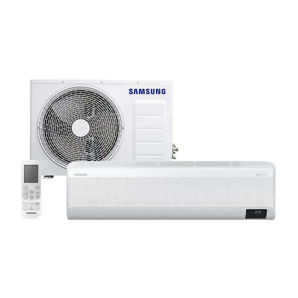 Ar Condicionado Split Inverter Samsung WindFree Connect 18000 BTUS Frio 220V AR18CVFAAWKNAZ