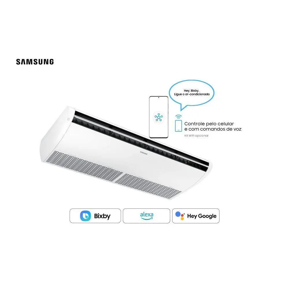 Ar Condicionado Split Piso Teto Samsung 47000 BTUS Quente e Frio Inverter 220V AC048DXADKG