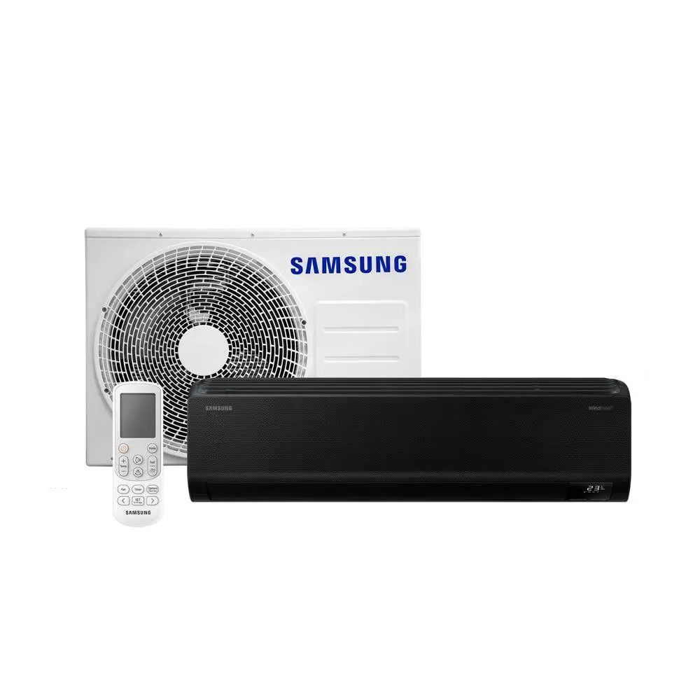 Ar Condicionado Samsung WindFree Black 22000 BTU Quente/Frio