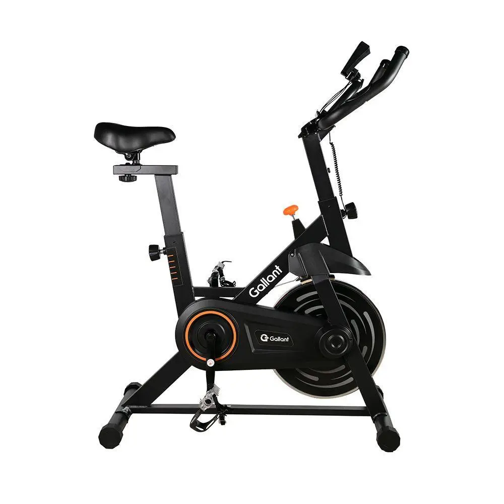 Bicicleta Ergométrica Spinning Gallant Trainer Roda de 6kg (GSB06HBTA-PT)