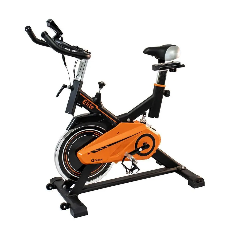 Bicicleta Ergométrica Gallant Elite Spinning Roda de Inércia 13KG até 110KG Mecânica GSB13HBTA-PT