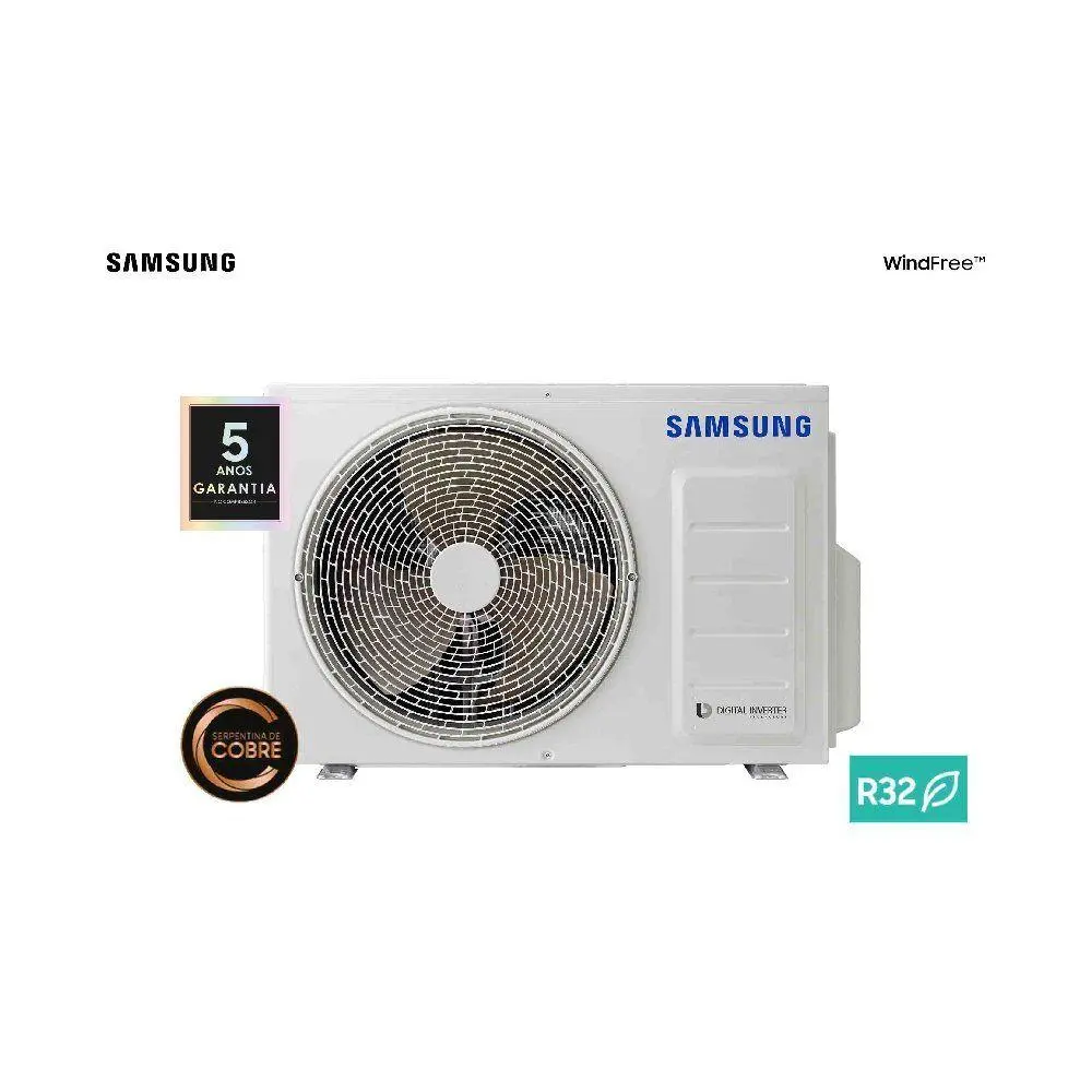 Ar Condicionado Cassete Inverter Samsung WindFree 18000 BTUS Quente/ Frio 220V