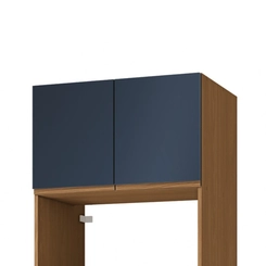 Torre Quente 70cm Kappesberg Ciela R630 1 Prateleira Canela/Azul Profundo